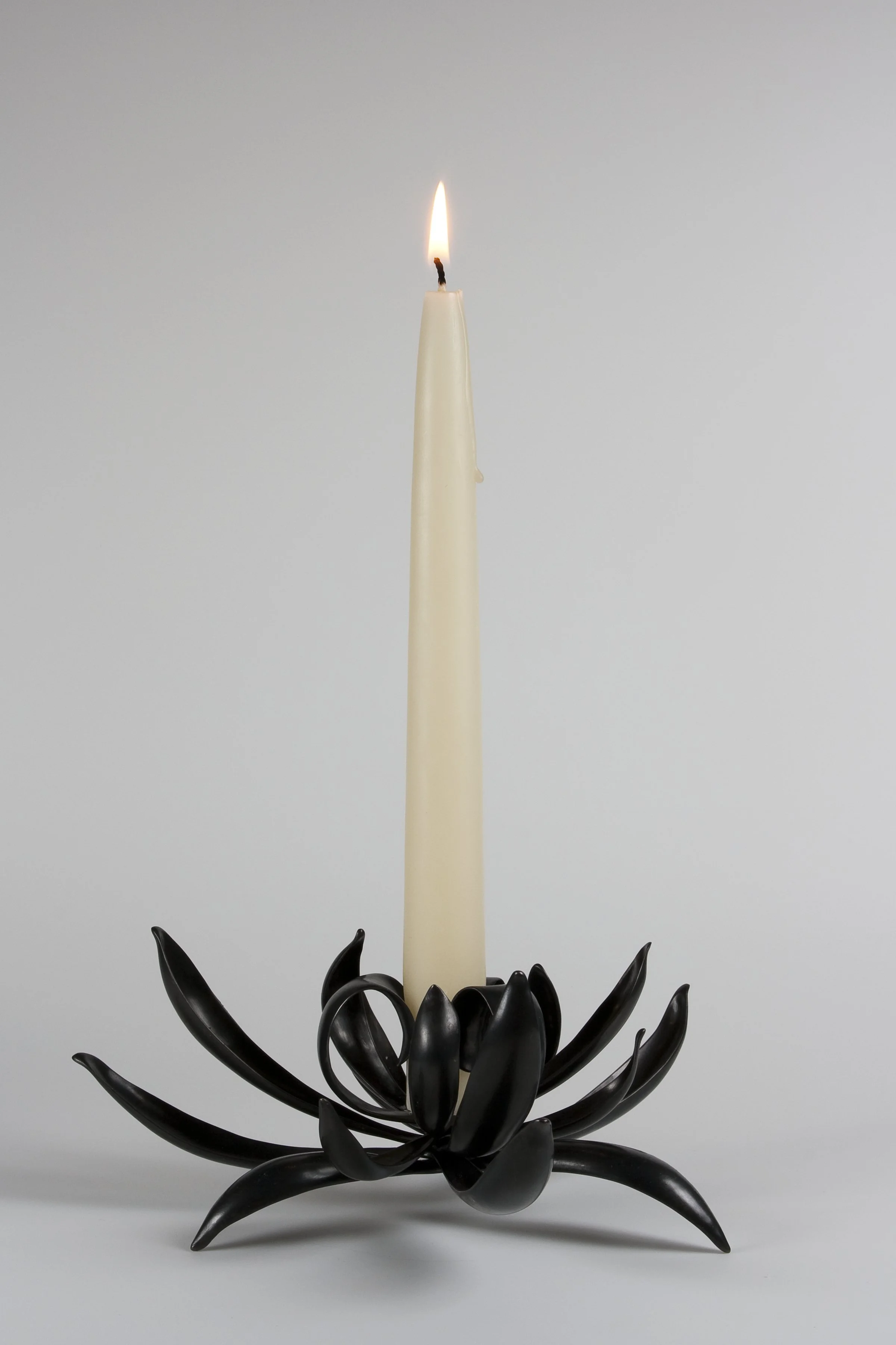 Nymphenburg Porcelain Vesuvius Candlesticks — Ted Muehling